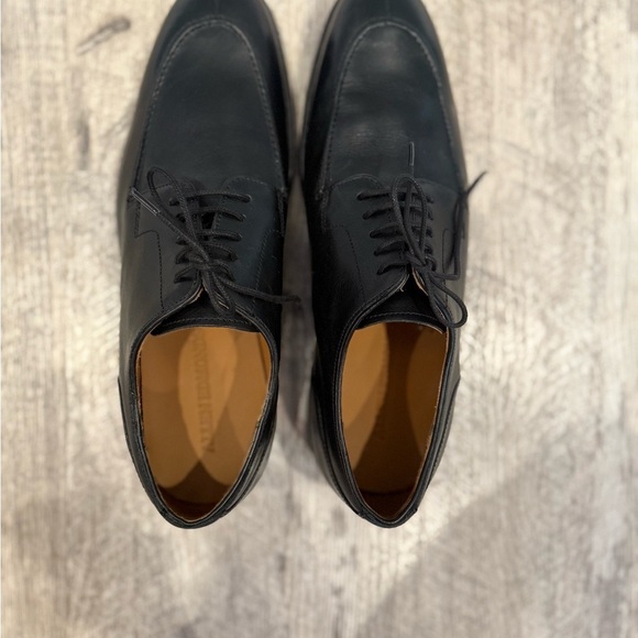 Allen Edmonds Watson Leather Derby Black Oxford Shoes Timeless Design NWOT main image 8